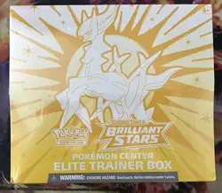 Pokemon Trading Card Game Sword & Shield Brilliant Stars Pokemon Center Etb - Image 1
