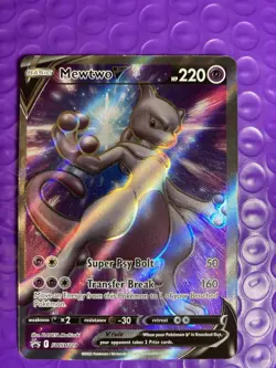 Pokemon Mewtwo Sword And Shield Promo 2 card Lot 229 & 223 - Image 2