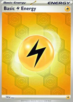 "Basic Electric Energy" #004 Reverse Holo! Scarlet & Violet! 4 Card Set! LP-NM! - Image 1
