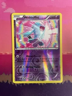 Pokemon Card Wobbuffet Breakthrough Reverse Holo Uncommon 67/162 Near Mint - Image 1