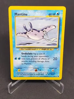 Mantine Pokemon Card TCG Neo Genesis 64/111 Unlimited Regular Common WOTC NM - Image 1