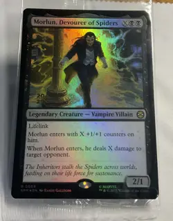 Morlun, Devourer of Spiders (Foil) - 0059 - Marvel's Spider-Man MTG - Stamped - Image 1