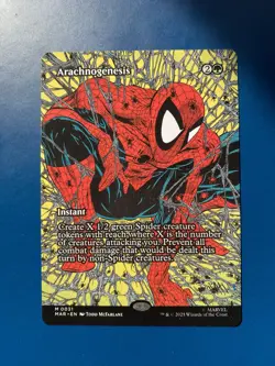 MTG Arachnogenesis (Borderless) Marvel Universe Eternal-Legal Regular #0031 - Image 1
