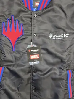2025 MagicCon Atlanta RSVLTS Spider-Man x Magic MTG Coach Jacket Size Large - Image 1