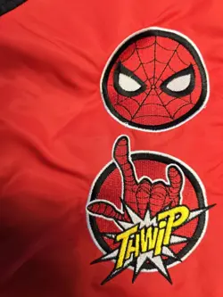 2025 MagicCon Atlanta RSVLTS Spider-Man x Magic MTG Coach Jacket Size Large - Image 2