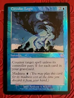 MTG Circular Logic x1 FOIL LP ~Torment (Magic the Gathering)*Free Shipping* - Image 1