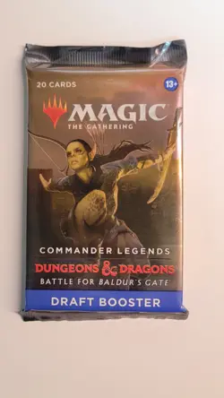 Dungeon And Dragons Battle For Baldur’s Gate Draft Booster MTG Magic Gathering - Image 1
