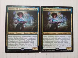 X2 Zimone, All-Questioning R MTG Duskmourn House of Horror NM 0241 DSK MTG Cards - Image 1