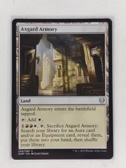 Axgard Armory - Kaldheim (KHM) MTG Magic the Gathering - NM+ - Image 1