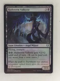 Hailstorm Valkyrie - Kaldheim (KHM) MTG Magic the Gathering - NM+ Foil - Image 1