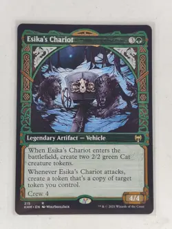 Esika's Chariot (Showcase) - Kaldheim (KHM) MTG Magic the Gathering - NM+ - Image 1