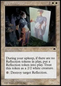 MTG Spirit Mirror, Tempest, Heavily Played, English - Image 1