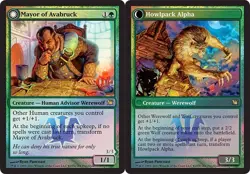 MTG Mayor of Avabruck // Howlpack Alpha - Foil - Prerelease Promo, Prerelease & - Image 1