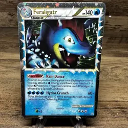 Pokemon 2010 HGSS Promos Feraligatr Prime Holo Black Star #HGSS07 - Image 1