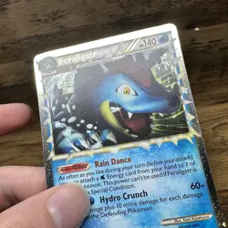 Pokemon 2010 HGSS Promos Feraligatr Prime Holo Black Star #HGSS07 - Image 5