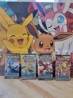 Pokemon XY Steam Siege Booster Pack Art Set - NEW & FACTORY SEALED - Image 1