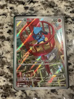 SEALED Riolu Pokemon Center Edition 010 Mega Evolution ETB Promo - (STAMPED) - Image 2