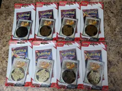 Pokemon TCG Destined Rivals Checklane Blister Eevee New Sealed Lot of 8 - Image 1