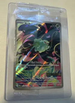 Pokemon Mega Evolution Bulbasaur Stamped Box Topper 133/132 Sealed - New - Image 1