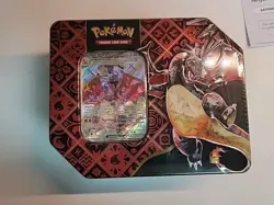 Pokemon TCG: Paldean Fates Tin - Charizard - New & Sealed | 5 Packs - Image 1
