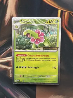 Meganium 001 Promo Kit Prerelase Megaevoluzione stamped Ita Sealed Pokemon - Image 1