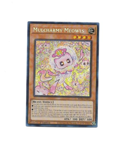 Yugioh Yu-Gi-Oh! Mulcharmy Meowls SUDA-EN025 1st edition Secret Rare NM - Image 1