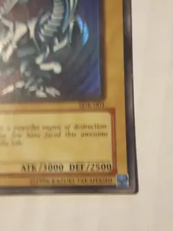 Blue-Eyes White Dragon SDK-001 1st Edition Yugioh! Ultra Rare Vintage Holo - Image 2