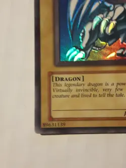 Blue-Eyes White Dragon SDK-001 1st Edition Yugioh! Ultra Rare Vintage Holo - Image 3