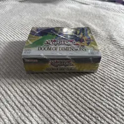 YuGiOh! Doom of Dimensions - Booster Box Factory Sealed 1st Edition - 24 Packs - Image 1