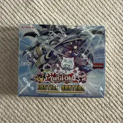 YuGiOh! Justice Hunters - Booster Box Factory Sealed 1st Edition - 24 Packs - Image 1