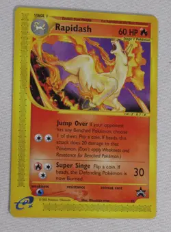 Pokemon e-Reader Series cards (5): Ho-oh Rapidash + Machamp, Machop, Machoke - Image 2