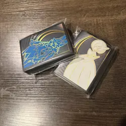 Pokemon Mega Evolutions Card Sleeves Mega Gardevoir And Mega Lucario From Etb - Image 1
