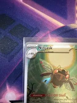 Ninjask 137/132 Illustration Rare Mega Evolution NM English Pokemon card - Image 2
