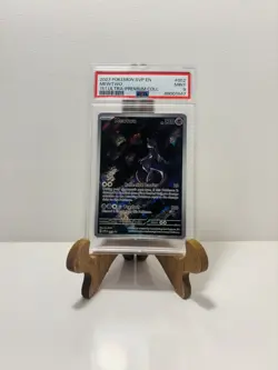 Pokemon Mewtwo Ultra Premium Collection Promo Card 052/151 PSA 9 Mint Black Star - Image 1