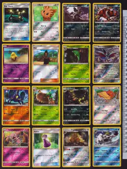 870 US English Pokemon TCG Card Lot Holos Rares Promos Uncommons Commons +6 WotC - Image 1