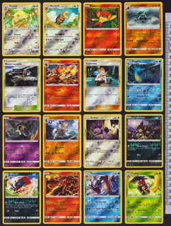 870 US English Pokemon TCG Card Lot Holos Rares Promos Uncommons Commons +6 WotC - Image 2