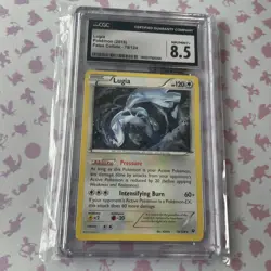 CGC 8.5 2016 Pokemon XY Fates Collide 78 Lugia Card More In Store - Image 1