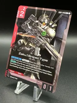 Zaku I Sniper Type (GD01-048) (NM) - Gundam Card Game - Newtype Rising (ENG) - Image 3
