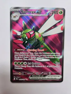 Pokemon TCG Card - Yanmega EX Full Art 206/182 Destined Rivals - Image 1