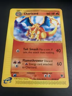Pokemon Charizard 39/165 Expedition Card Rare Non Holo - Image 1