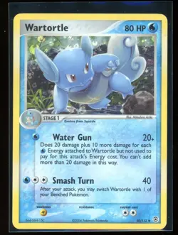 Wartortle 50/112 Pokemon TCG EX FireRed LeafGreen 2004 Holo Card LP/NM - Image 1