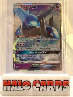 PACK FRESH Latios GX 78/236 - Unified Minds - Ultra Rare Holo Pokemon Card G - Image 1