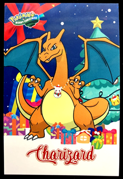 Charizard Ice Holo Pokemon 2024 Card Database Merry Christmas - Image 1