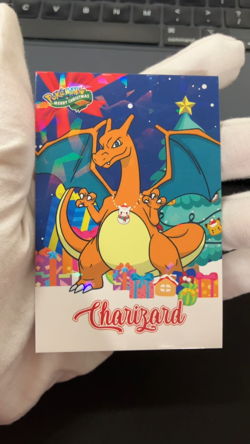 Charizard Ice Holo Pokemon 2024 Card Database Merry Christmas - Image 2
