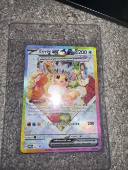 Pokemon TCG Scarlet & Violet Eevee EX 174 SV Promo Card - Image 1