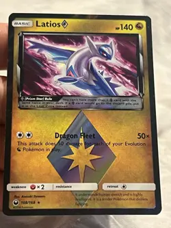Latios Prism Star 108/168 Prism Rare Celestial Storm Pokemon Card - Image 1
