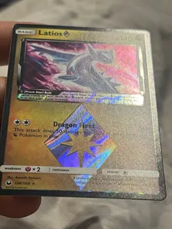 Latios Prism Star 108/168 Prism Rare Celestial Storm Pokemon Card - Image 5