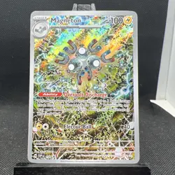 Magneton 159 Illustration Rare Scarlet & Violet Promo Pokemon Card - Image 1