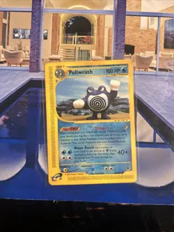 Pokemon TCG: Poliwrath 60/165 (2002) Expedition • Non-Holo Card - Image 1