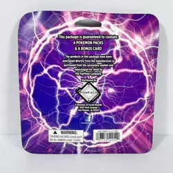 TCG Lightning Set of 4 Packs + 1 Bonus Card - New/Sealed - Image 2